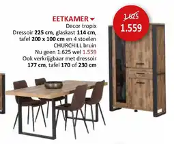 Weba EETKAMER aanbieding