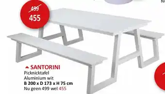 Weba SANTORINI aanbieding