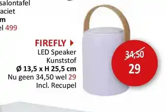 Weba FIREFLY aanbieding