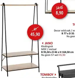 Weba JANO aanbieding