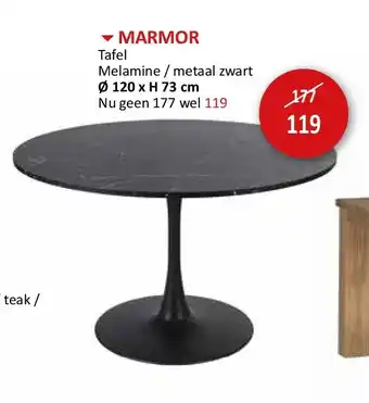 Weba MARMOR aanbieding