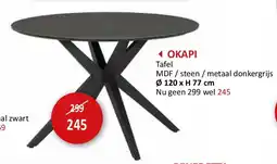 Weba OKAPI aanbieding