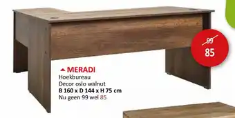 Weba MERADI aanbieding