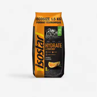 Decathlon Poeder voor isotone dorstlesser Hydrate & Perform sinaasappel 1,5 kg aanbieding