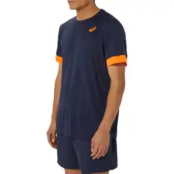 Decathlon MEN'S ASICS COURT SS TOP 2041A255 T-SHIRT aanbieding