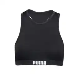 Decathlon Puma Zwemtop Dames Racerback Zwart aanbieding