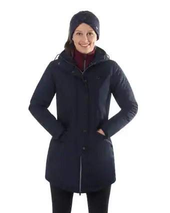 Decathlon QHP Winterjas Linde - Navy aanbieding