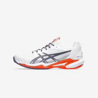 Decathlon Tennisschoenen voor heren Gel Solution Speed FF 3 gravel wit aanbieding