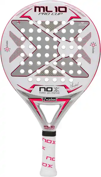 Decathlon Padelracket NOX ML10 Pro Cup silver 2023 aanbieding