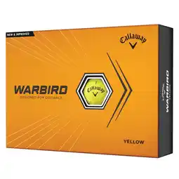 Decathlon Callaway Warbird Geel Golfballen aanbieding