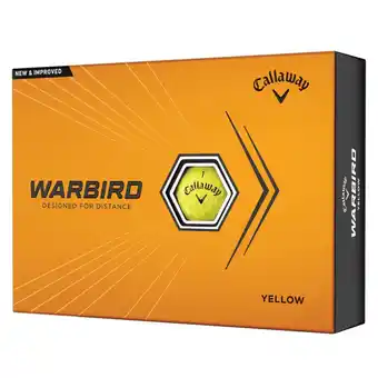 Decathlon Callaway Warbird Geel Golfballen aanbieding