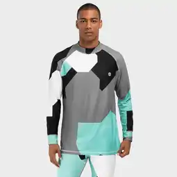 Decathlon Heren Wintersport thermisch ondershirt SLUSH Penguin Siroko Turquoise aanbieding