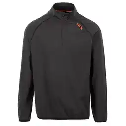 Decathlon Heren Hulton DLX Half Zip Fleece Top (Zwart) aanbieding