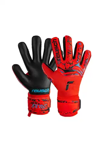 Decathlon REUSCH Keepershandschoenen Attrakt Grip Evolution Finger Support Junior aanbieding