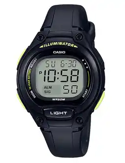 Decathlon Casio Digitaal Horloge Zwart/LCD LW-203-1BVEF aanbieding