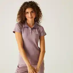 Decathlon Het Maverik V sportieve poloshirt voor dames aanbieding