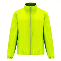 Decathlon Heren Glasgow Packaway Windjack (Fluorescerend Geel) aanbieding