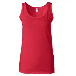 Decathlon Dames Zachte Stijl Tank Top Vest (Kersenrood) aanbieding