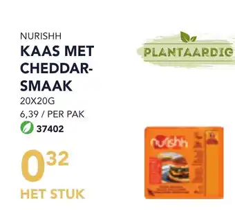 Bidfood Nurishh kaas met cheddar- smaak aanbieding