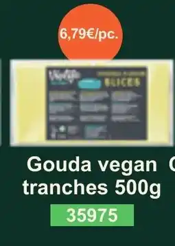 Bidfood Gouda vegan tranches aanbieding