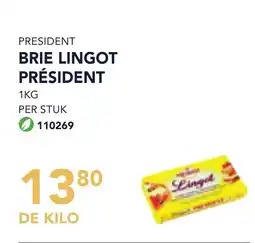 Bidfood President brie lingot président aanbieding