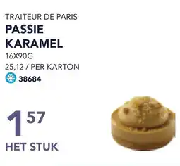 Bidfood Traiteur de paris passie karamel aanbieding