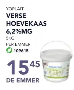 Bidfood Yoplait verse hoevekaas 6,2%MG aanbieding