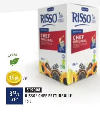 Bidfood Risso chef frituurolie aanbieding