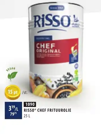 Bidfood Risso chef frituurolie aanbieding