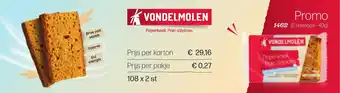 Bidfood Vondelmolen aanbieding