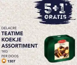 Bidfood Delacre teatime koekje assortiment aanbieding