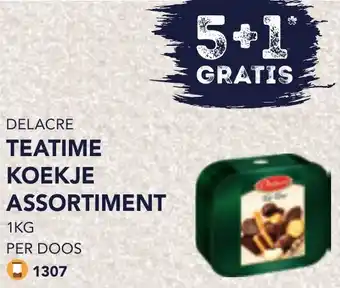 Bidfood Delacre teatime koekje assortiment aanbieding