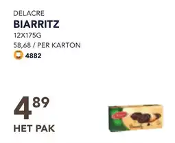 Bidfood Delacre biarritz aanbieding