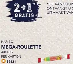 Bidfood Haribo mega roulette aanbieding