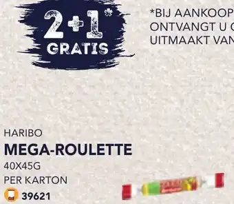 Bidfood Haribo mega roulette aanbieding