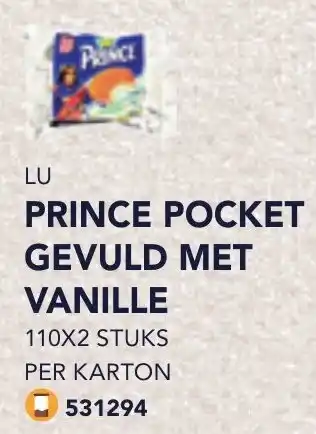 Bidfood Lu prince pocket gevuld met vanille aanbieding