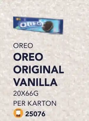 Bidfood Oreo original vanilla aanbieding