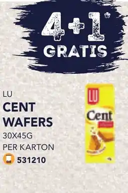 Bidfood LU Cent wafers aanbieding