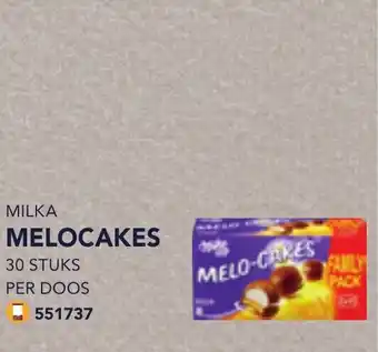 Bidfood Milka melocakes aanbieding