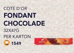 Bidfood Cote d'or fondant chocolade aanbieding