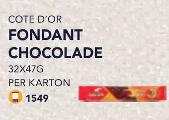 Bidfood Cote d'or fondant chocolade aanbieding