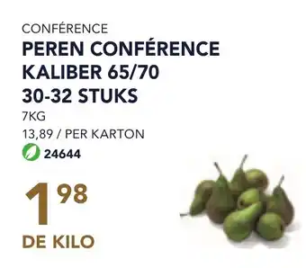 Bidfood Conférence peren conférence kaliber 67/70 aanbieding