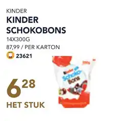 Bidfood Kinder schokobons aanbieding