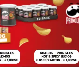 Bidfood Pringles hot & spicy aanbieding