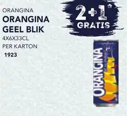 Bidfood Orangina geel blik aanbieding