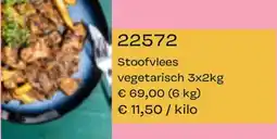 Bidfood Stoofvlees vegetarisch aanbieding