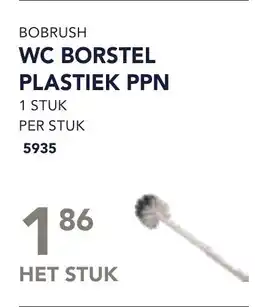 Bidfood Bobrush WC borstel plastiek PPN aanbieding