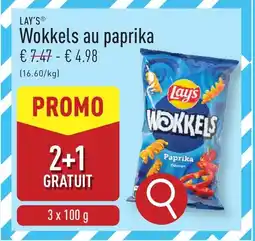 ALDI Lay's Wokkels au paprika aanbieding