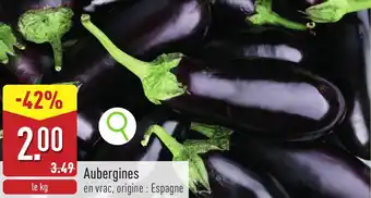 ALDI Aubergines aanbieding