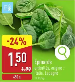 Épinards